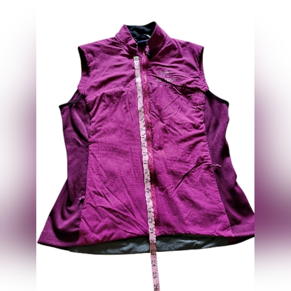 Pre-owned Arc'teryx Atom Vest Women's L Purple Insulated Lightweight Midlayer - Picture 5 of 9